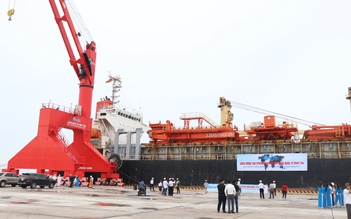 Bình Thuận: Cảng Vĩnh Tân đón tàu quốc tế đầu tiên cập cảng