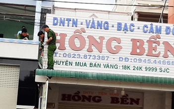 Khám nghiệm suốt ngày vụ trộm 200 cây vàng ở Bình Thuận