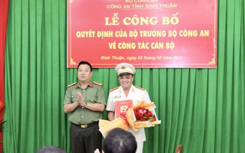 Nhân sự Công an Bình Thuận: Thượng tá - tiến sĩ Huỳnh Ngọc Liêm làm trưởng phòng tham mưu