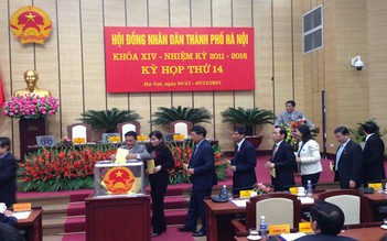 Hà Nội lấy phiếu tín nhiệm 37 lãnh đạo chủ chốt vào tháng 12
