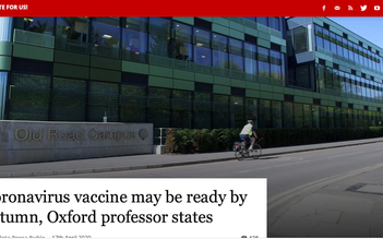 Sẽ có vắc xin chống SARS-CoV-2 vào mùa thu năm nay