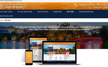 Hà Nội đã bố trí tiền trả nợ Viettel, 'cứu' dịch vụ công trực tuyến?