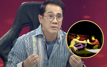 NSƯT Thành Lộc 'rớm nước mắt' khi nhóm nhảy giật văng người khỏi sân khấu