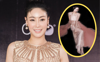 Hoa hậu Hà Kiều Anh diện váy 'đụng hàng' với Trương Bá Chi