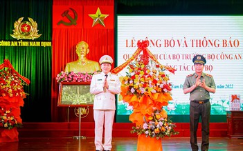 Đại tá Trần Minh Tiến giữ chức Giám đốc Công an tỉnh Nam Định