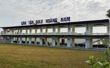 Vụ sân tập golf sừng sững trên hành lang đê: Việc xử lý 'quay lại mốc ban đầu'?