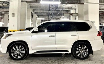 Thái Bình: Bán đấu giá 2 xe hạng sang Lexus 570 vô chủ