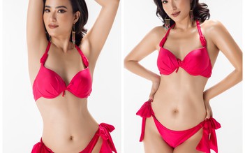 Lê Vũ Hoàng Hạt diện bikini khoe ba vòng gợi cảm tại 'Mrs. Worldwide 2019'