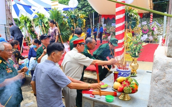 'Nhớ ơn liệt sĩ, đáp nghĩa đồng bào, chăm lo đồng đội, truyền lửa thanh niên'