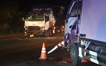 Bình Phước: Tai nạn liên hoàn giữa 2 xe tải và người đi bộ, 1 người tử vong