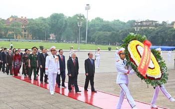 Lãnh đạo Đảng, Nhà nước vào Lăng viếng Chủ tịch Hồ Chí Minh