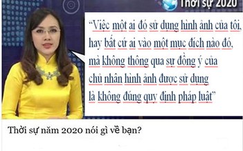 BTV Hoài Anh nói gì khi bị chế ảnh 'bản tin thời sự 2020'?