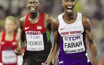 Mo Farah lần thứ 3 lập cú đúp ở giải điền kinh thế giới