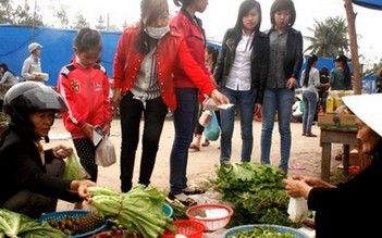 Thêm nhiều tiểu thương dọn qua kinh doanh ở chợ mới Di Linh
