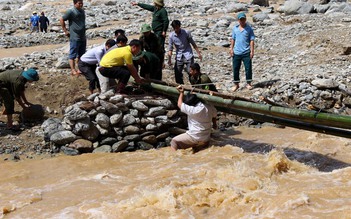 Vẫn còn 7 người mất tích trong mưa lũ ở Lào Cai
