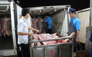 100% thịt heo về chợ đầu mối Bình Điền vẫn chưa thể truy xuất nguồn gốc