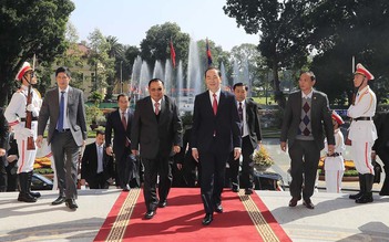 Chủ tịch nước hội kiến Tổng bí thư, Chủ tịch nước Lào