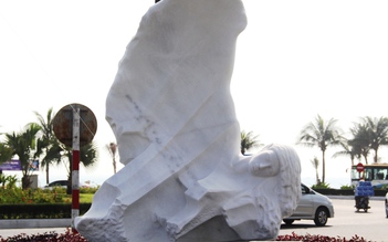 Đặt tượng Sóng biển của điêu khắc gia Na Uy tại Đà Nẵng