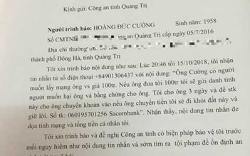 Ra giá 100 triệu đồng để đổi thông tin 'có người muốn lấy mạng'