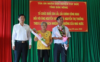 Kỷ luật cảnh cáo 3 cán bộ tòa án và công an ở Đắk Nông