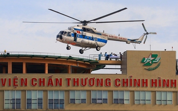 Bệnh viện Quân y 175 vận hành sân đỗ trực thăng cấp cứu