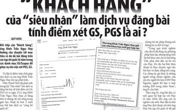 Vì sao tồn tại thị trường sôi động 'mua - bán' bài báo khoa học?