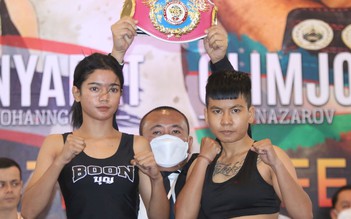 Nữ võ sĩ Việt quyết hạ knock-out tay đấm Thái Lan, đoạt đai boxing lịch sử
