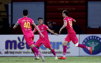 Kết quả, bảng xếp hạng vòng 7 V-League: Sài Gòn FC giữ kỷ lục bất bại