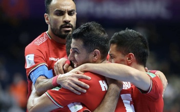 Kết quả futsal World Cup: Iran vào tứ kết sau chiến thắng nghẹt thở 17 bàn thắng