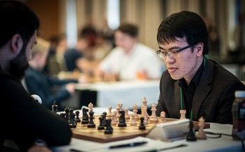 Lê Quang Liêm độc chiếm ngôi đầu giải cờ vua Prague Masters