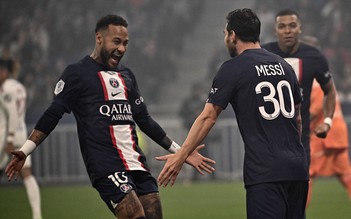 Neymar kiến tạo, Messi ghi bàn giúp PSG giữ ngôi đầu Ligue 1
