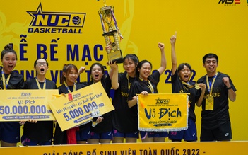 Đội nam RMIT, nữ Tôn Đức Thắng vô địch giải bóng rổ sinh viên toàn quốc