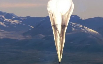 Google phủ sóng internet toàn cầu bằng khinh khí cầu