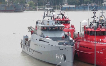 Damen Việt Nam chạy thử tàu tuần tra đóng cho Venezuela