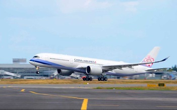 Airbus giao chiếc A350-900 đầu tiên cho China Airlines