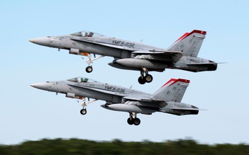 9 tiêm kích F/A-18 rơi chỉ trong 6 tháng