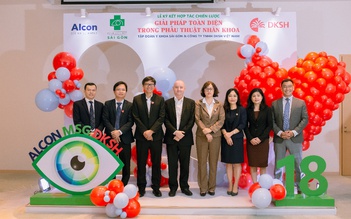DKSH đại diện Alcon ký kết hợp tác với Hệ thống Bệnh viện Mắt Sài Gòn