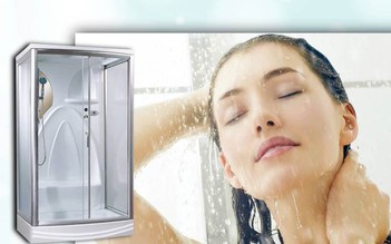 Hưởng thụ spa tại nhà cùng phòng tắm xông hơi kết hợp