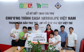 Herbalife hỗ trợ dinh dưỡng cho trẻ em có hoàn cảnh khó khăn