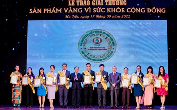 Herbalife Việt Nam nhận Giải thưởng ‘Sản Phẩm Vàng Vì Sức Khỏe Cộng Đồng năm 2022’
