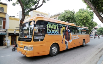 30 xe buýt Nutriboost “ra quân” tiếp năng lượng, thêm sức bền mùa thi 2017