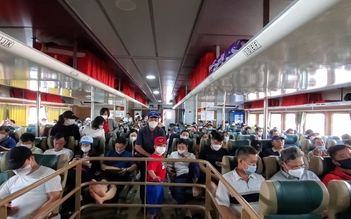 Dừng tàu cao tốc Trưng Trắc tuyến biển Đà Nẵng - Lý Sơn sau 4 tháng hoạt động