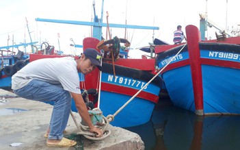 Ứng phó áp thấp nhiệt đới, Ninh Thuận nghiêm cấm tàu thuyền ra khơi