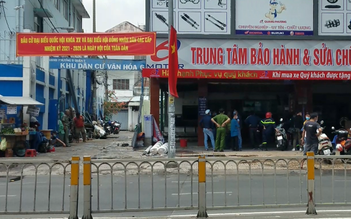 TP.HCM: Nhà 3 tầng bốc cháy giữa trưa 3.5 trên đường Nguyễn Tri Phương, Q.5