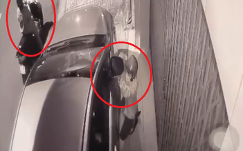 TP.HCM: Ô tô đậu gần trụ sở công an vẫn bị đôi nam nữ trộm kính chiếu hậu