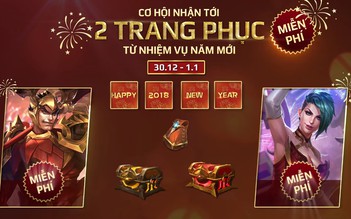 Liên Quân Mobile tặng trang phục 'khủng' dịp cuối năm