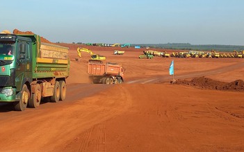 Dự án sân bay Long Thành: 20 mũi thi công xuyên Tết Nguyên đán Quý Mão