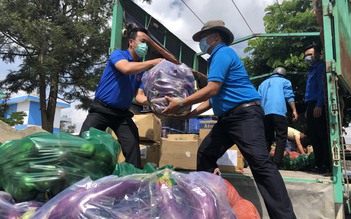 Thêm những 'Chuyến xe yêu thương' chở đầy rau củ quả đến TP.HCM và Bình Dương