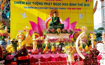Chuẩn bị rước tượng Phật ngọc nặng gần 4 tấn, trị giá 20 tỉ đồng