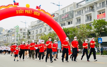 Quảng Ninh: Gần 13.000 người chạy tập thể chào mừng SEA Games 31